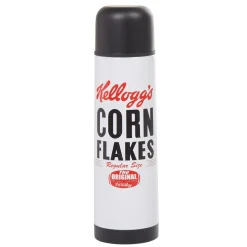 Bouteille isotherme Kellog's Corn flakes noir blanc