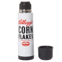Bouteille isotherme Kellog's Corn flakes noir blanc