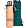 Bouteille isotherme 480ml avec housse orange