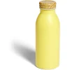 Bouteille isotherme 400ml inox et bois - 4 coloris