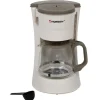 Cafetière électrique Homday blanche taupe