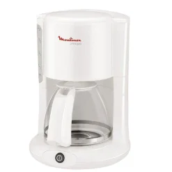 Cafetière Principio Moulinex blanc et rouge