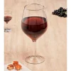 Carafe en verre transparent en forme de verre