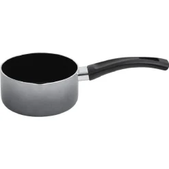 Casserole aluminium anti adhérente grise Ø 14