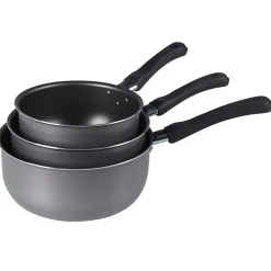 Casserole aluminium x3