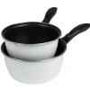 Casserole revêtement antiadhésif x2