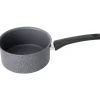 Casserole Tefal antiadhésive aluminium effet pierre Ø 18 cm