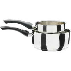Casseroles en inox X2