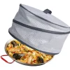 Cloche isotherme couvre plat rétractable
