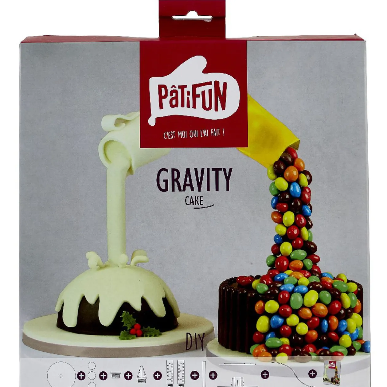 Coffret montage gâteau fontaine