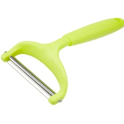 Coupe fromage en inox et plastique vert