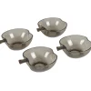 Coupelle design pomme noire x4