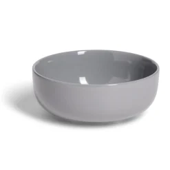 Coupelle en grès Oslo gris Ø15xH6cm