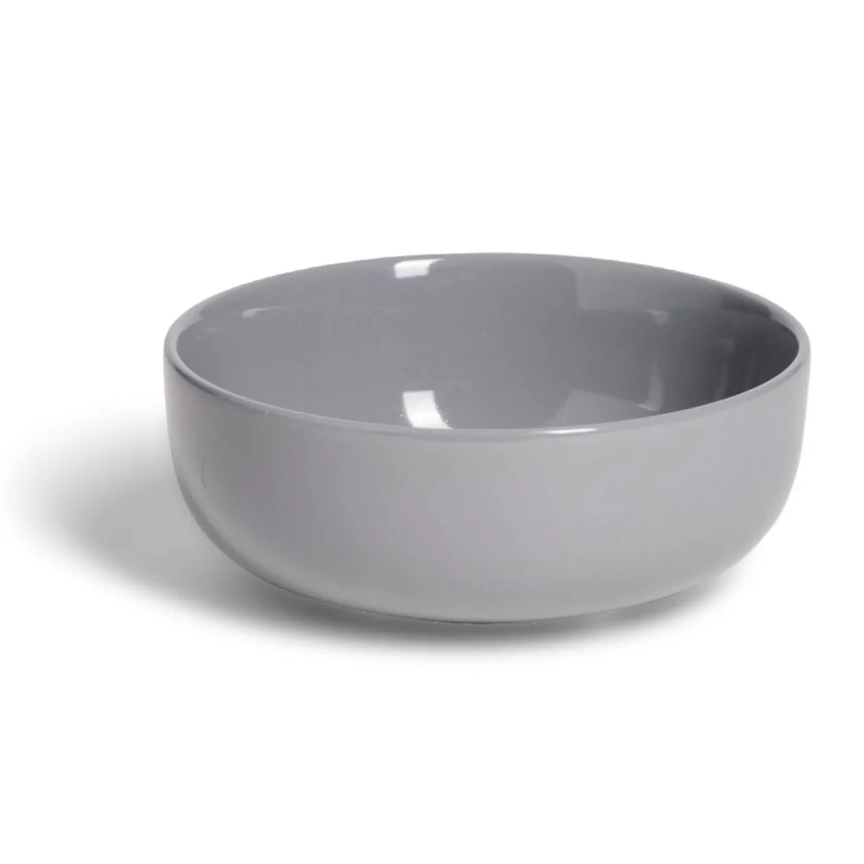Coupelle en grès Oslo gris Ø15xH6cm