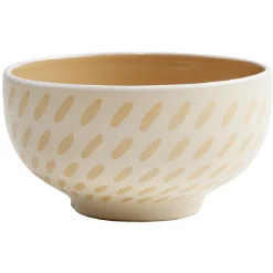 Coupelle faïence à motifs Ø11,5xH6,5cm