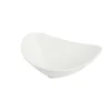 Coupelle forme galet blanc
