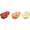 Coupelle plastique ananas x3