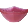 Coupelle plastique rose X6