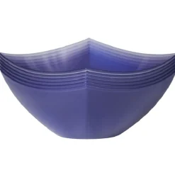 Coupelle plastique violet x6