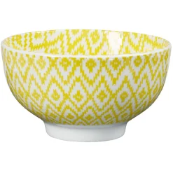 Coupelle porcelaine décor géométrique