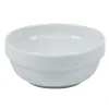 Coupelle ronde blanche