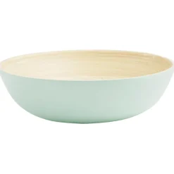 Coupelle ronde en bambou coloré Ø20 cm