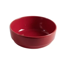 Coupelle ronde Oslo rouge