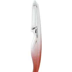 Couteau céramique manche coloré x 3 et éplucheur