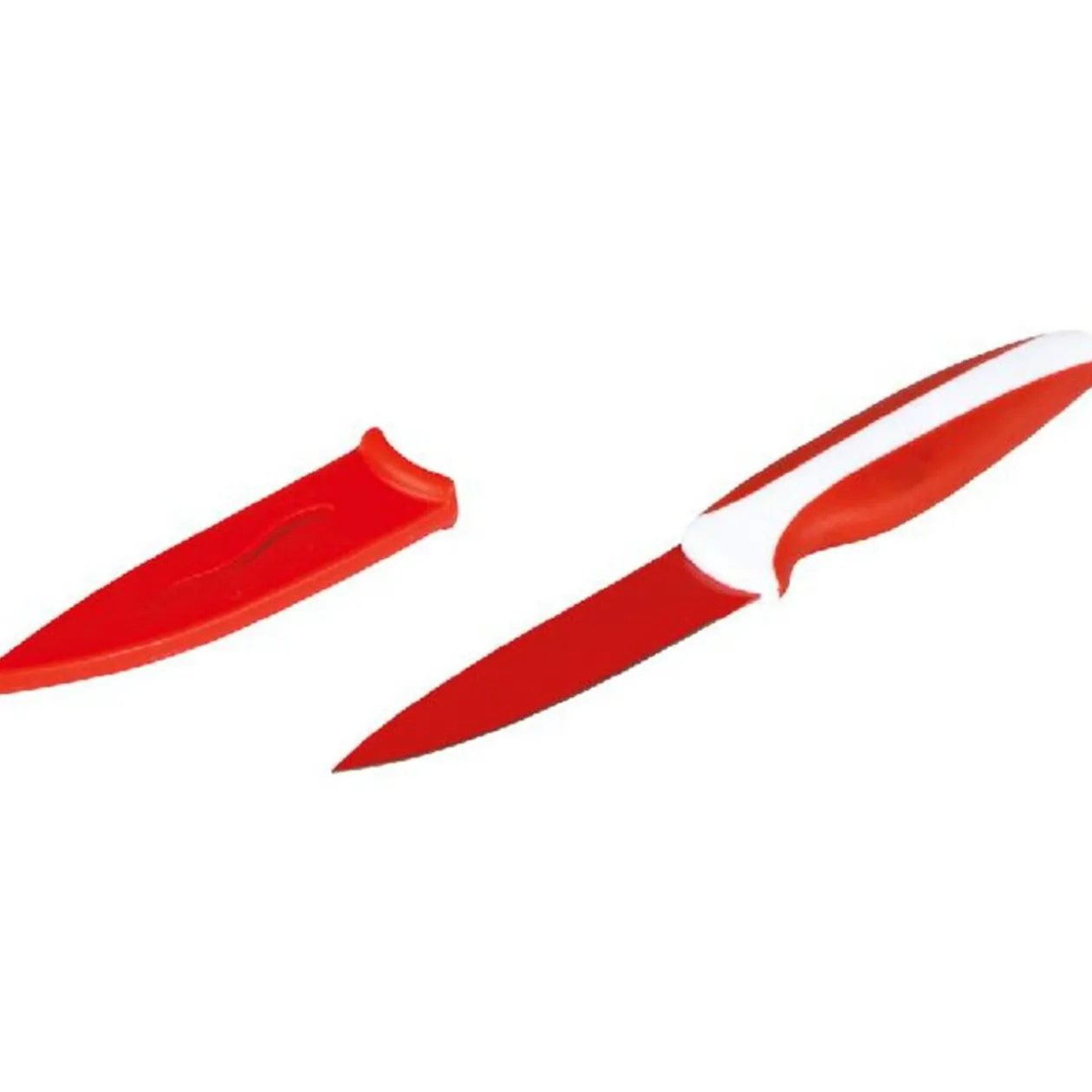 Couteau d office rouge