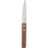 Couteau d'office manche bois lame inox 8 cm