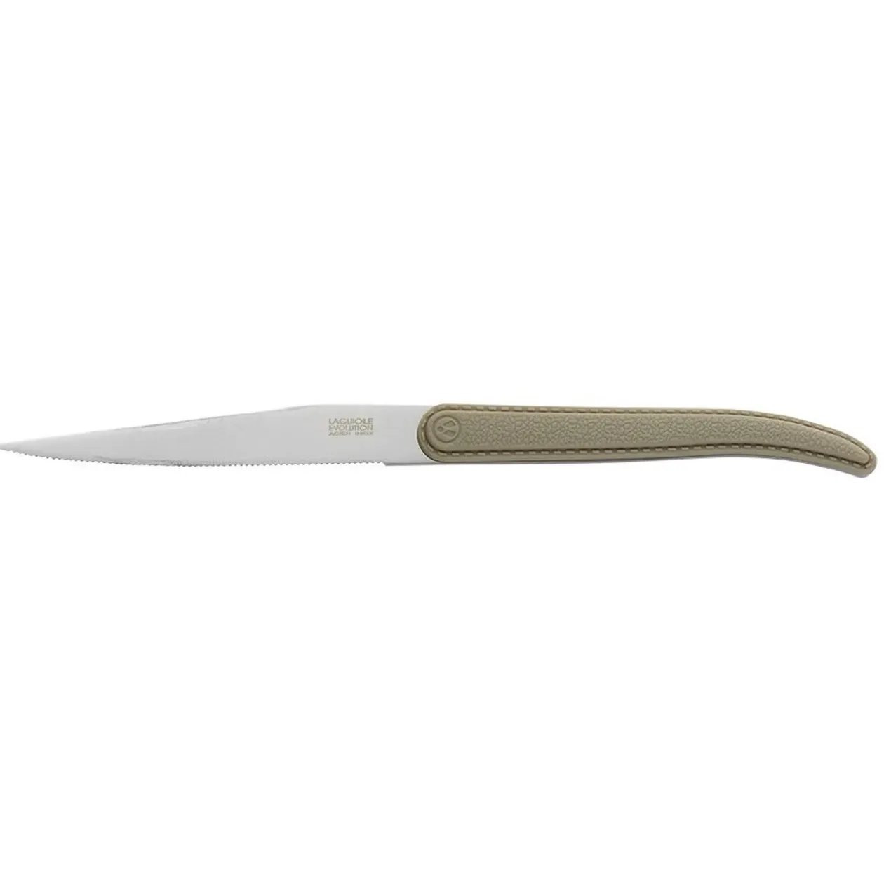 Couteau inox gamme LAGUIOLE beige