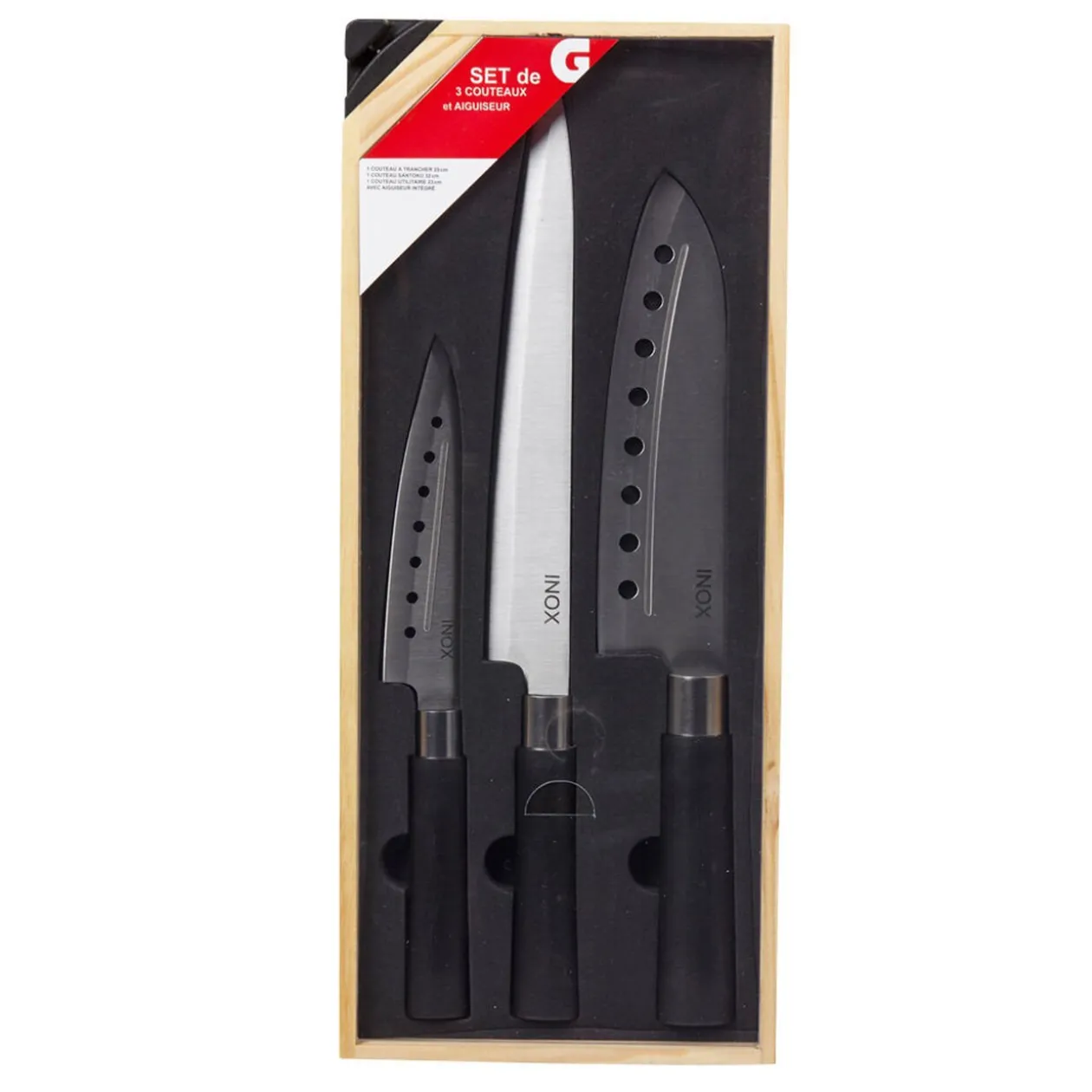 Couteau japonais x3