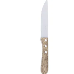 Couteaux à steack en inox x 4