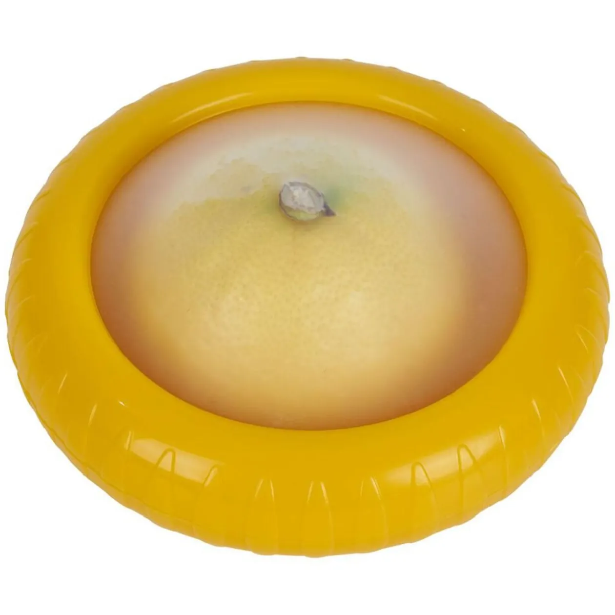 Couvercle conserve citron en silicone et abs - Ø10xH2,5cm