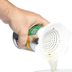 Couvercle égouttoir pour conserves