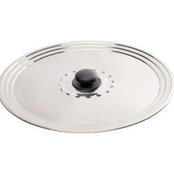 Couvercle inox ø28 - 32 cm