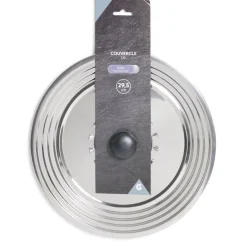 Couvercle inox Ø29,5cm