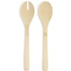 Couvert à salade en bambou x2