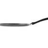 Crêpière aluminium grise