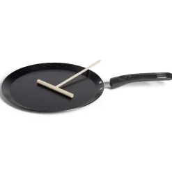 Crêpière Ø24cm avec spatule en bois