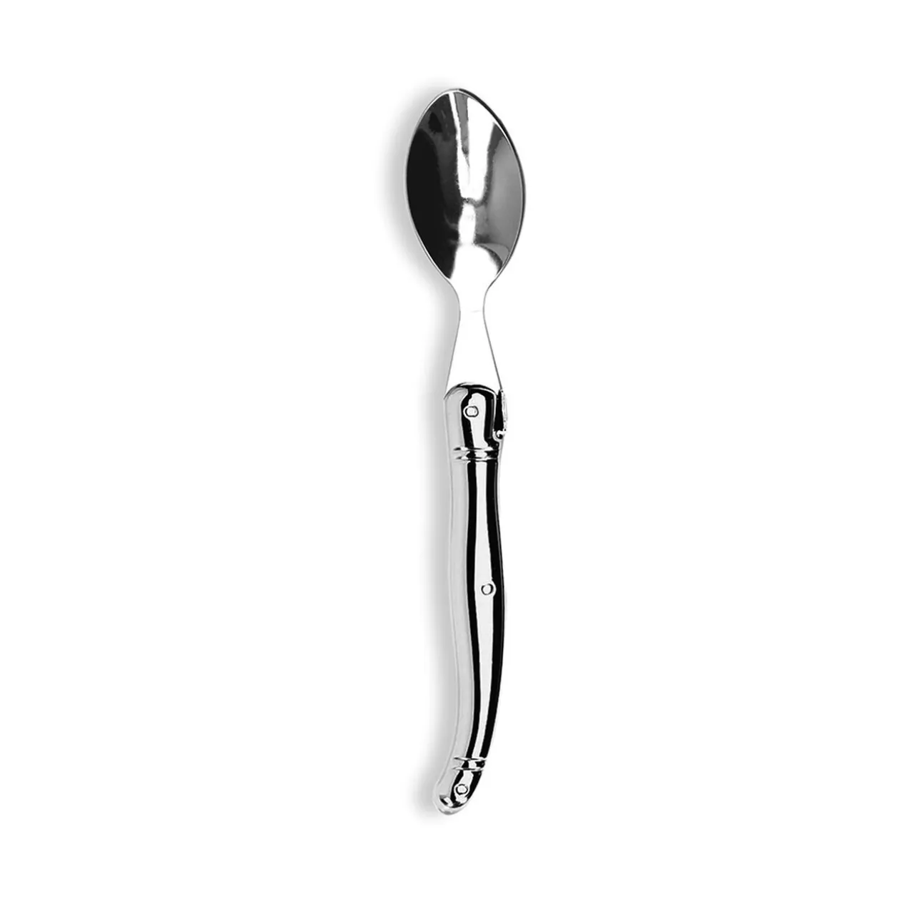 Cuillère à café Laguiole acier inox gris
