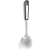Cuillère à servir en inox avec manche en plastique noir L.33,5cm