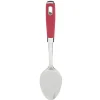 Cuillère à servir en inox manche en polypropylène rouge