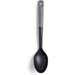 Cuillère à servir en plastique noir et gris L.33,5cm