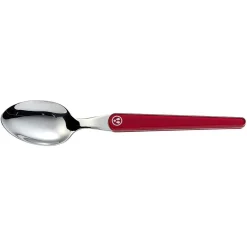 Cuillère à soupe Laguiole manche rouge
