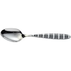 Cuillère à soupe Losange noir et blanc