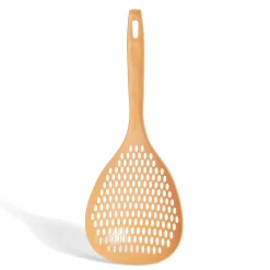 Cuillère écumoire plastique blanc ou orange