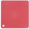 Dessous de plat carré en silicone 18x18cm - 2 coloris