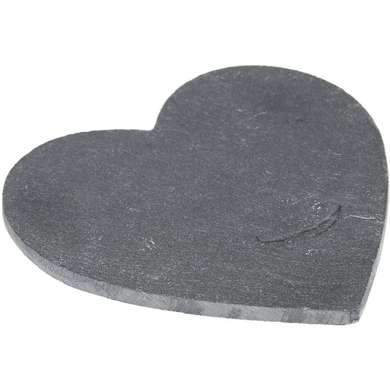Dessous de verre ardoise coeur x4