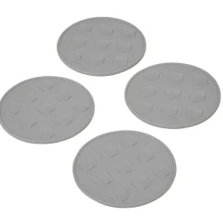 Dessous de verre gris x4